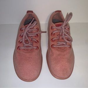 Allbirds wool runners/sneakers Tui Red (pink) Rare color way